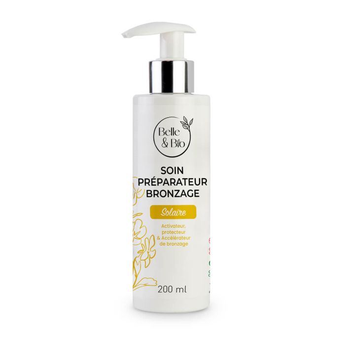 Soin préparateur bronzage