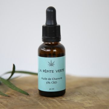 Huile de Chanvre - 5% CBD Huile de Chanvre - 5% CBD