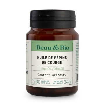 Huile de pépins de courge Beau&Bio
