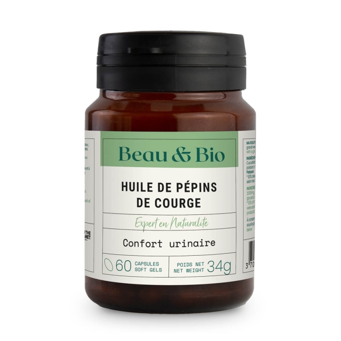 Huile de pépins de courge Beau&Bio